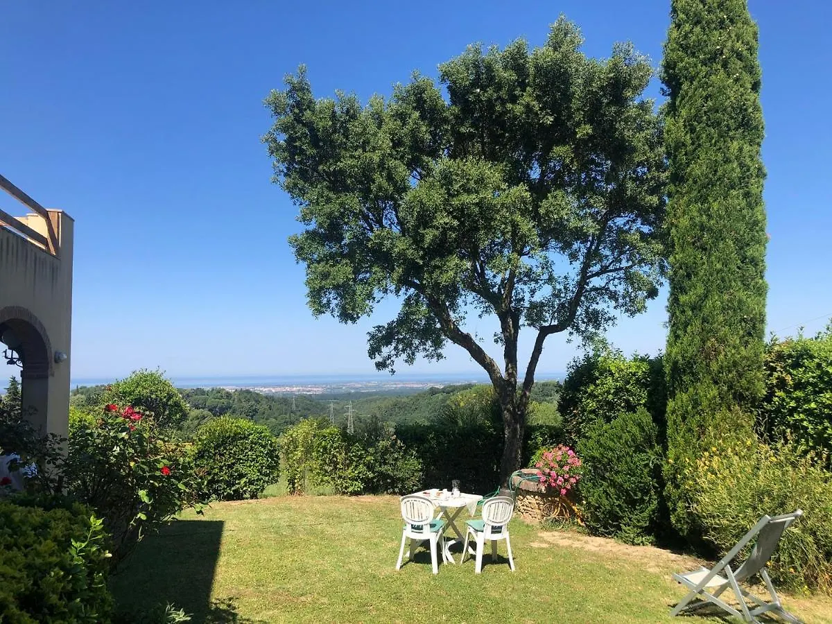 Podere Morena With Sea View, Private Garden, By Toscanatour Luca 瓜尔迪斯塔洛